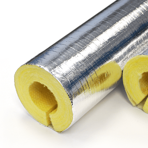 Glass Wool Pipe for Pipeline Cold Heat Insulation
