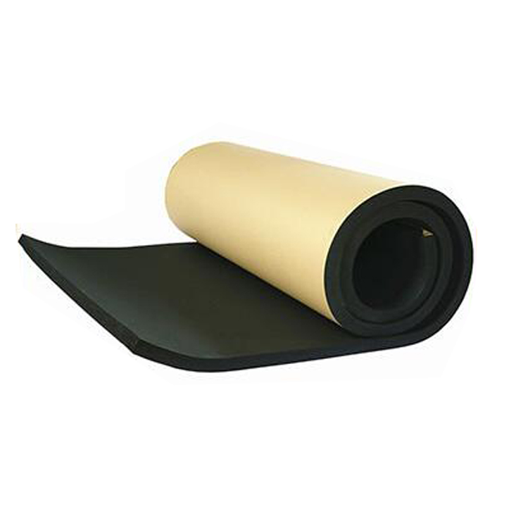25mm Rubber Foam Insulation Sheet Heat Insulation Rubber Sheet With Self Adhesive For Sound Proof