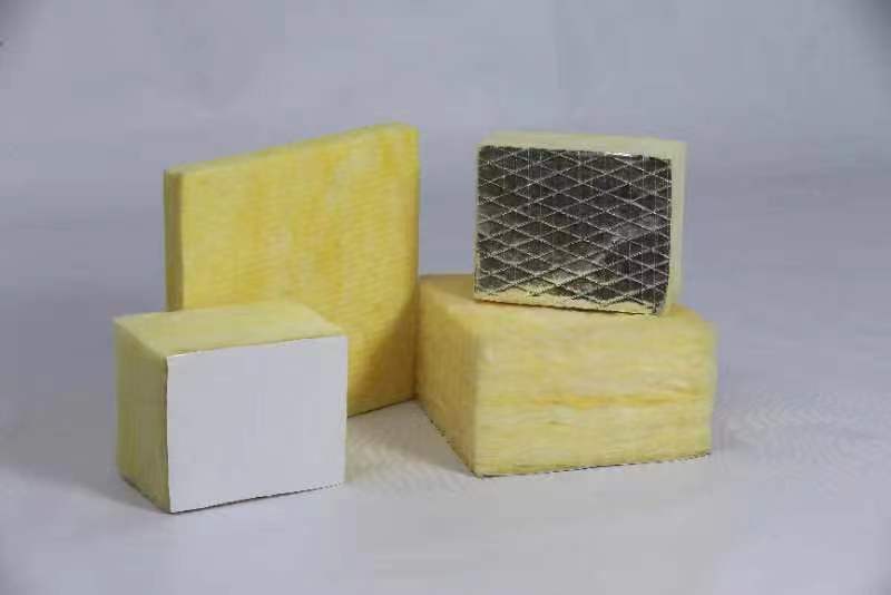 High temperature resistant glass wool board