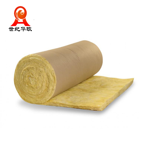 Glass Wool Blanket with Fireproof Kraft Paper